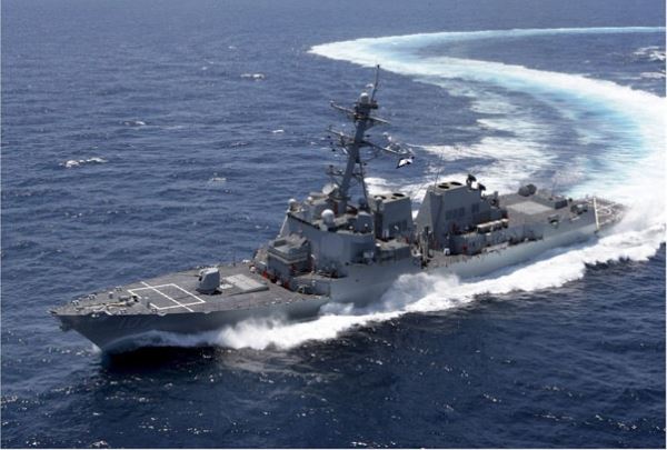 Эсминец ВМС США с «томагавками» вышел на патрулирование в Финский залив